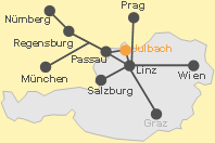 Gasthof Luger Julbach - Urlaub im M&uuml;hlviertel - Anfahrt